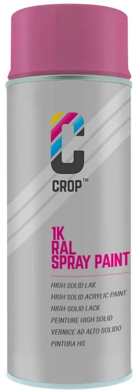 Tijdelijk Beschikbaar CROP RAL 4003 Hoogglans Heidepaars spuitbus 400ml